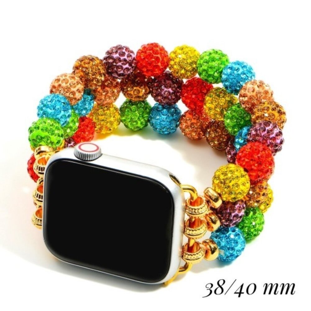 NEW Multi Beaded Apple Watch Band Bracelet 38 - 40 mm